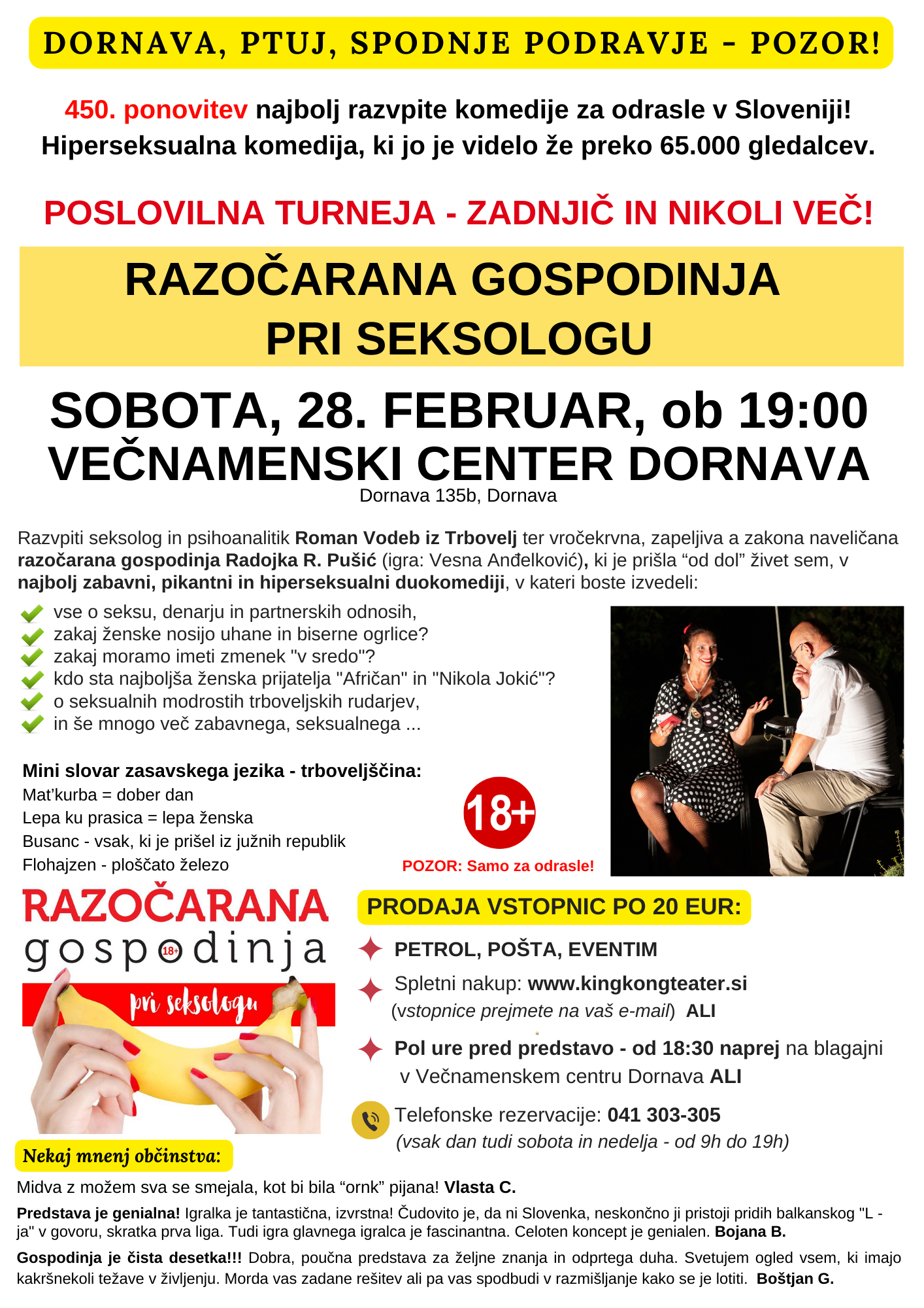 Razočarana gospodinja pri seksologu
